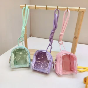 Keychain Organizer Case Earphone Bag